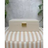 Maison Scarlett Sieradendoos  Louise - Corduroy Beige