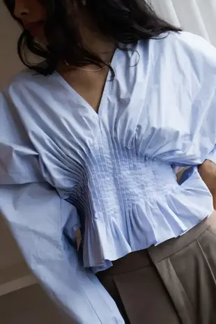 Cph Muse Poplin Blouse - Bright White