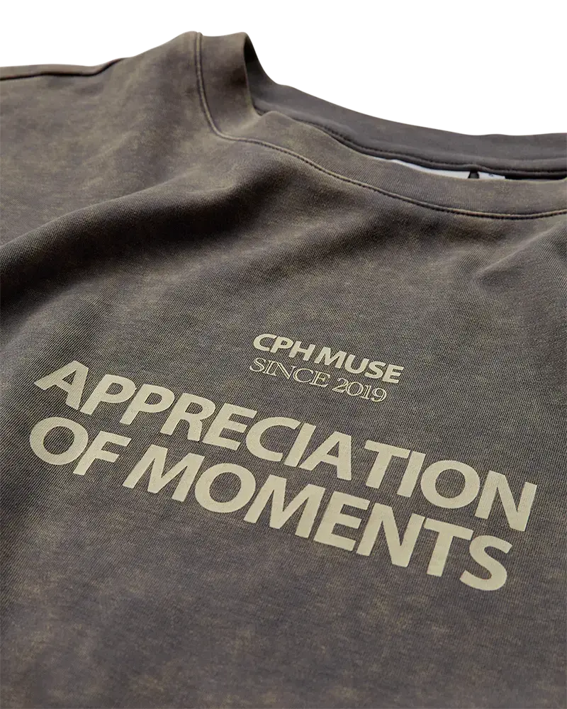 Cph Muse Muse Tee - Vintage Khaki w. Frozen Dew