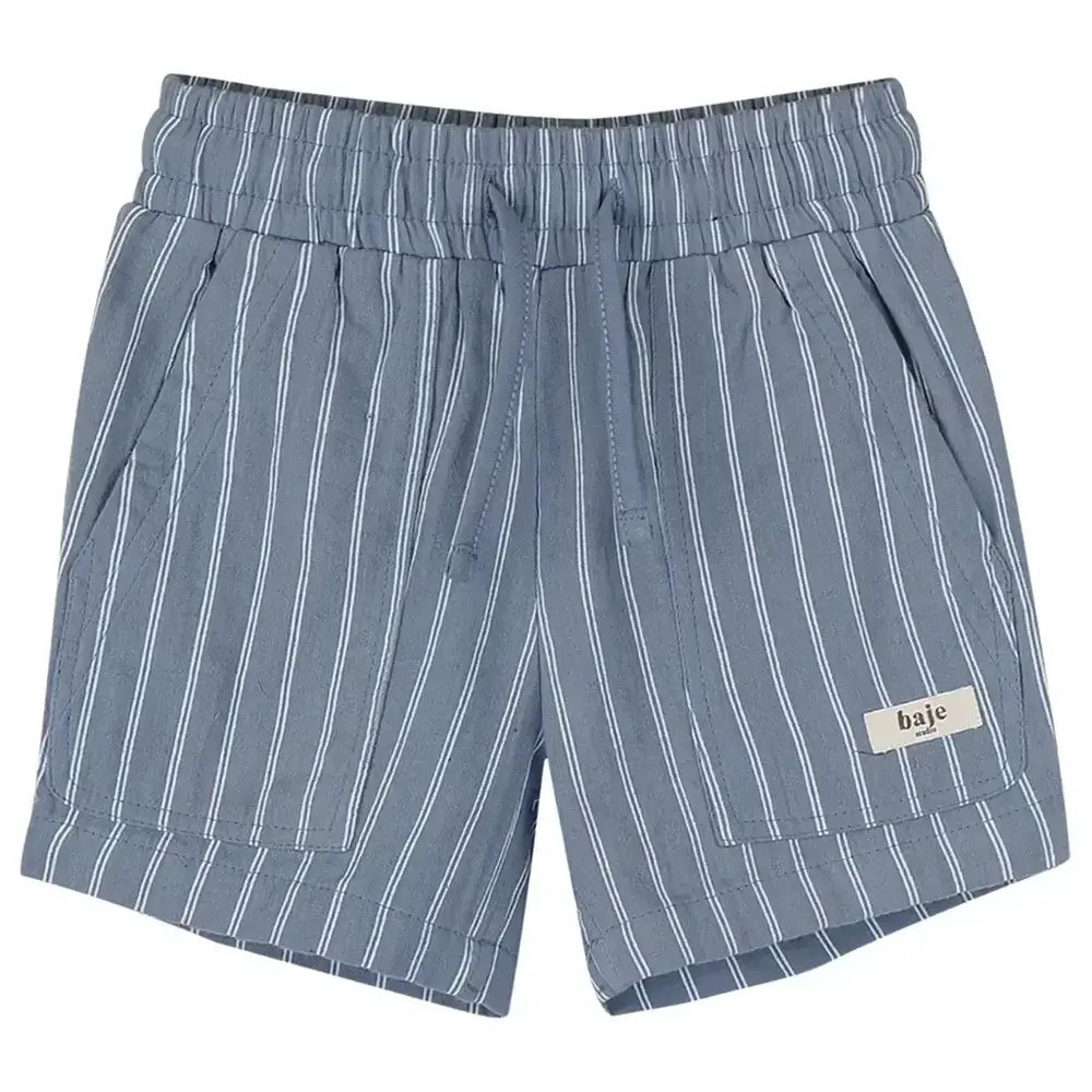 Baje Studio Short Mathieu - Blue Stone Baje Studio Short Mathieu - Blue Stone