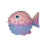 Mignon Vase Pufferfish M - Pink/Blue