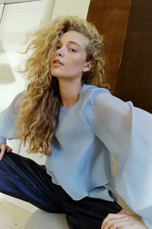 Cph Muse Tilly Blouse - Heather