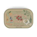 A Dopo Bistro Tomato Printed Tin Candle - Heirloom Tomato