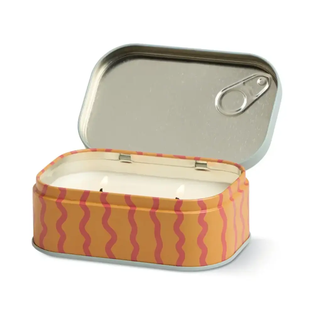 A Dopo Bistro Orange Printed Tin Candle - Orange Citrus Spritz A Dopo Bistro Orange Printed Tin Candle - Orange Citrus Spritz