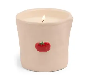 A Dopo Bistro Tomato Ceramic Candle - Heirloom Tomato A Dopo Bistro Tomato Ceramic Candle - Heirloom Tomato