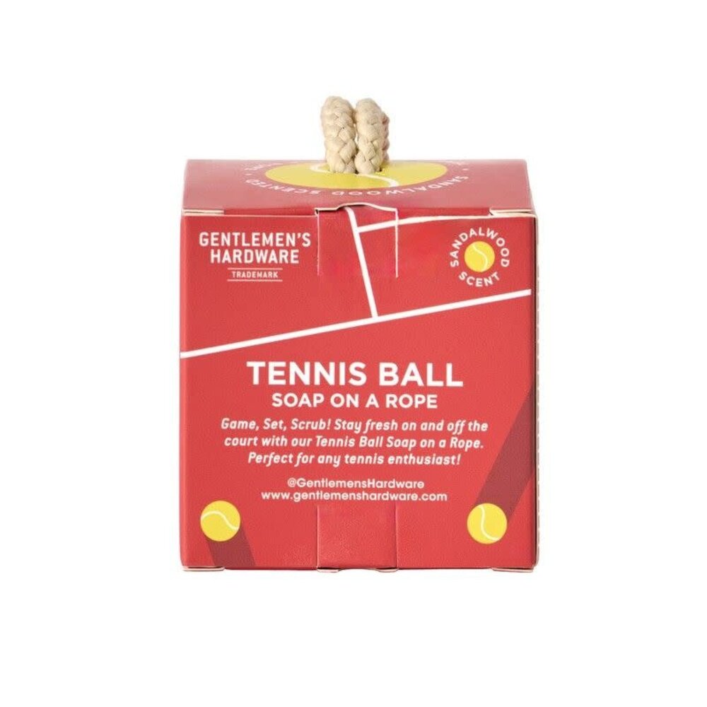 Gentlemen's Hardware Tennis Ball Soap on a Rope - Sandalwood