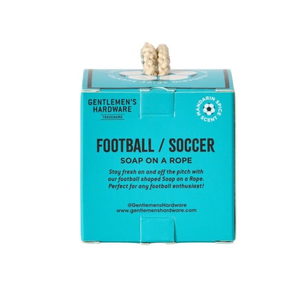 Gentlemen's Hardware Football Soap on a Rope - Mandarin Spice