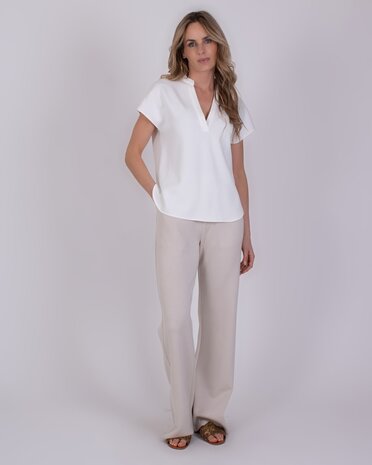 The Clothed Top Laval - Off white