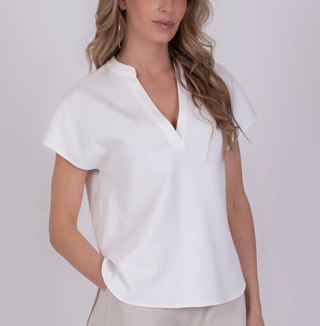 The Clothed Top Laval - Off white