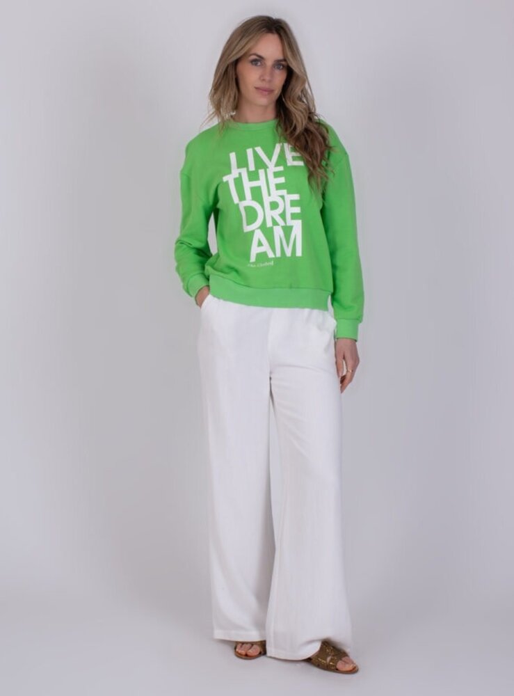 The Clothed Sweater Capri - Sea Green