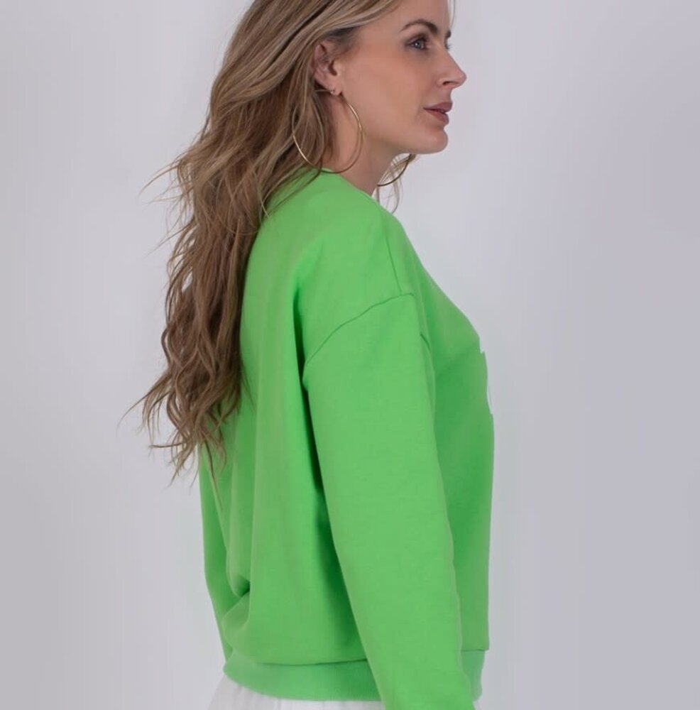 The Clothed Sweater Capri - Sea Green