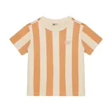 Daily7 T-shirt Big Stripe - Sandstone