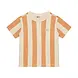 Daily7 T-shirt Big Stripe - Sandstone