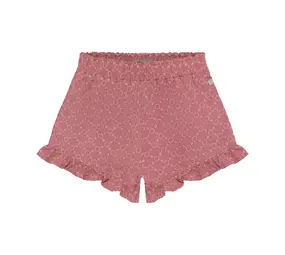 Daily7 Ruffle Shorts Broderie - Heather Rose