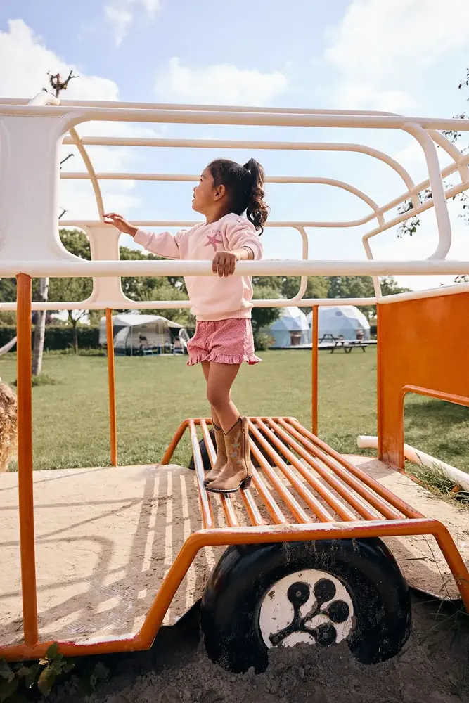 Daily7 Ruffle Shorts Broderie - Heather Rose