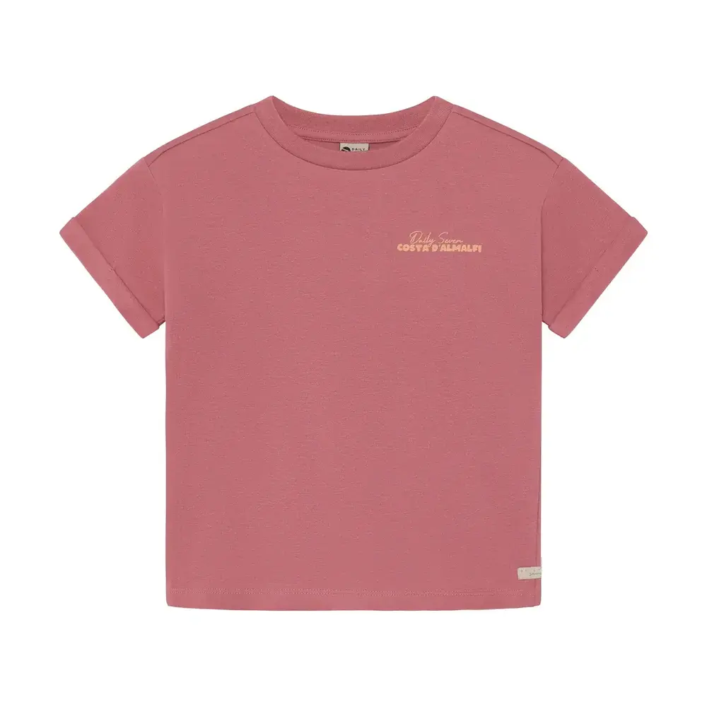 Daily7 T-shirt Backprint - Heather Rose