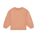 Daily7 Sweater Embroidery Sleeve - Dusty Coral