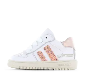 Shoesme Sneaker - White/Peach
