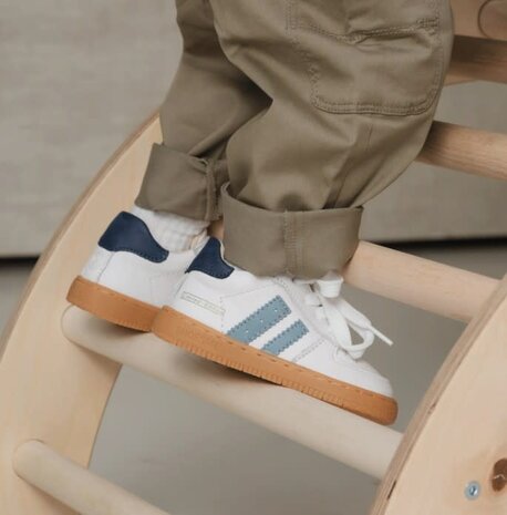 Shoesme Sneaker - White/Blue Shoesme Sneaker - White/Blue