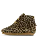 Shoesme Panterprint Babyschoentje met franjes