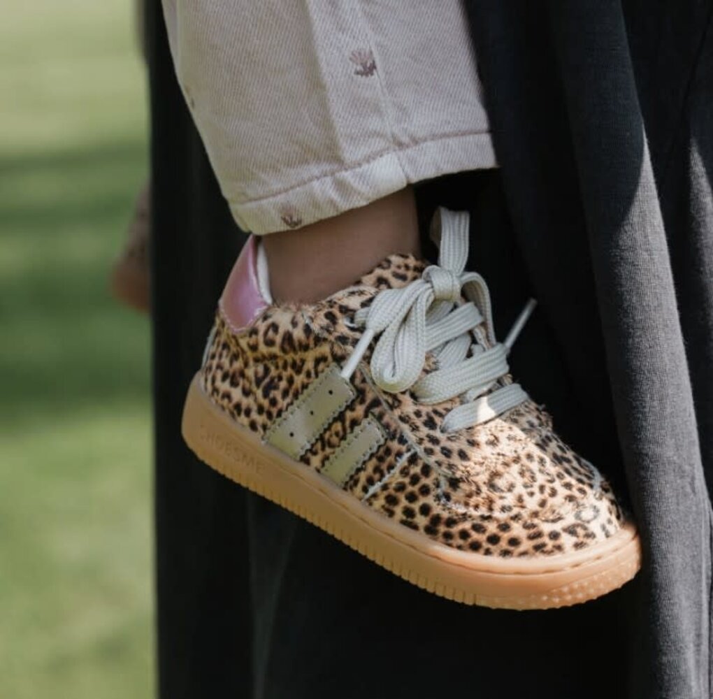 Shoesme Sneaker - Leopard Cognac