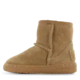 Shoesme Cognac bootie met fluffy voering