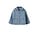 Deva Loose EMB Jacket - Medium Blue Denim Cherry