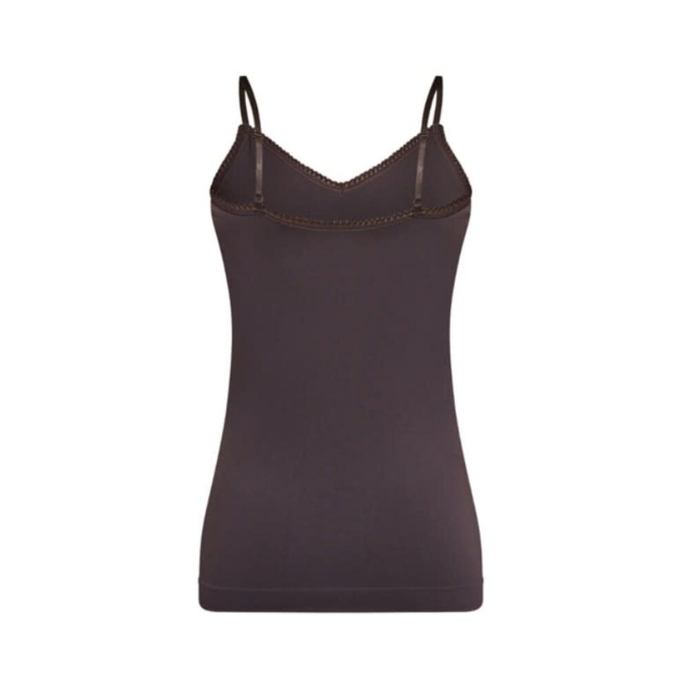 SistersPoint Rent Top - Dark Chocolate