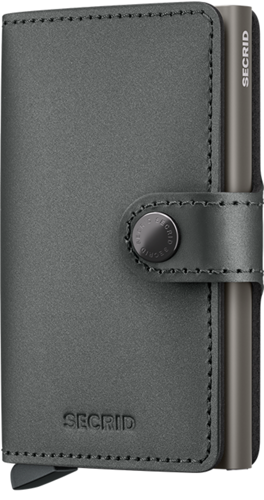 Secrid Miniwallet Matte – Satin Steel