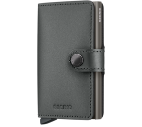 Secrid Miniwallet Matte – Satin Steel