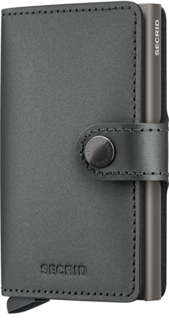 Secrid Miniwallet Matte – Satin Steel
