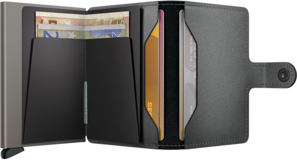 Secrid Miniwallet Matte – Satin Steel