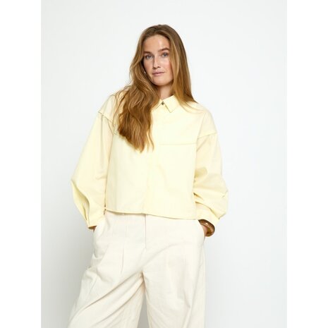 Peppercorn Nikki Shirt - Vanilla Custard