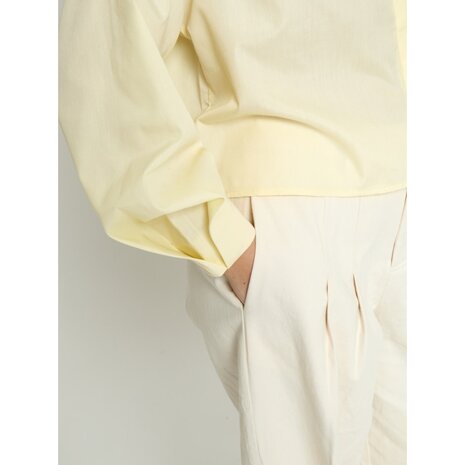 Peppercorn Nikki Shirt - Vanilla Custard