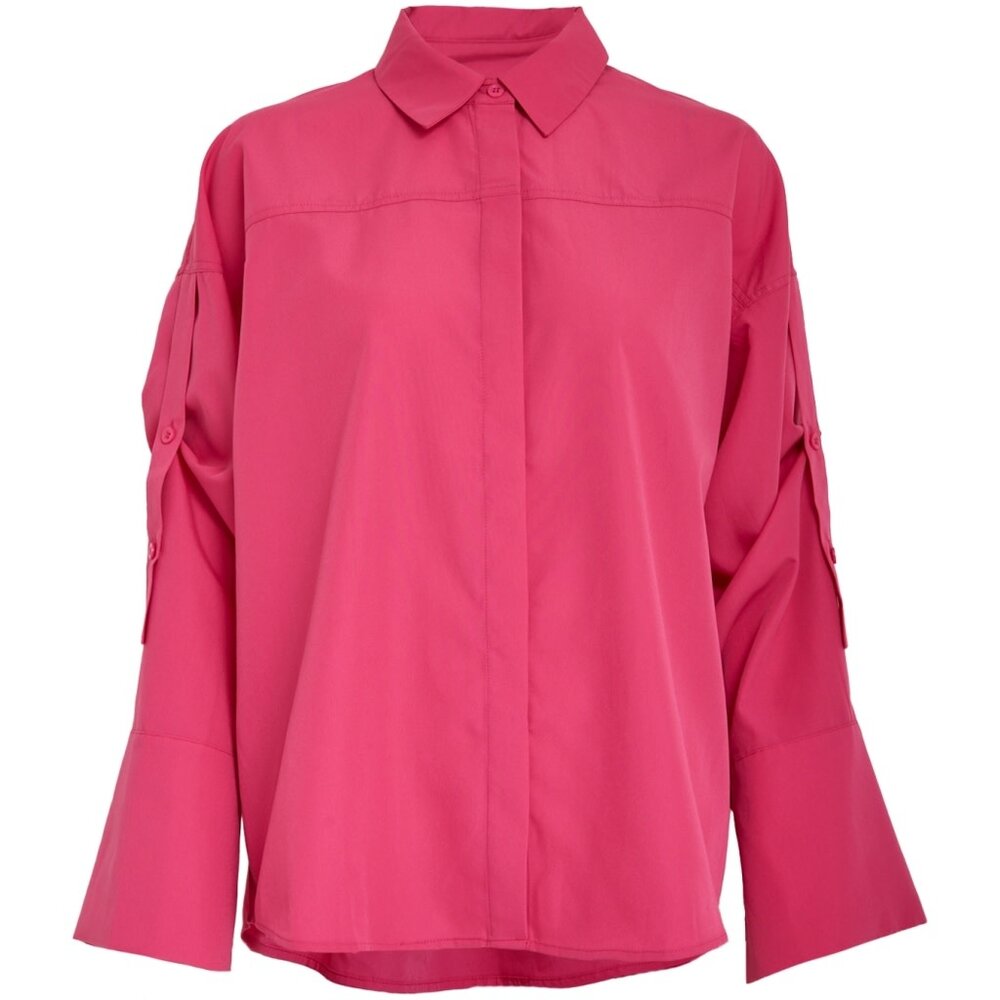 Peppercorn Narina Shirt - Fuchsia Fedora