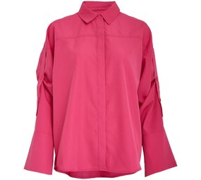 Peppercorn Narina Shirt - Fuchsia Fedora