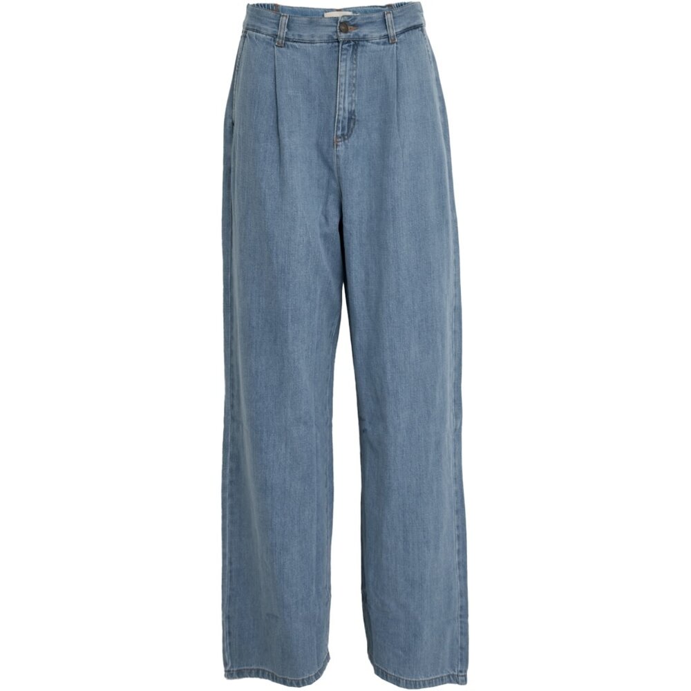 Peppercorn Noèlle Denim Pant - Mid Blue Denim