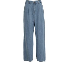 Peppercorn Noèlle Denim Pant - Mid Blue Denim