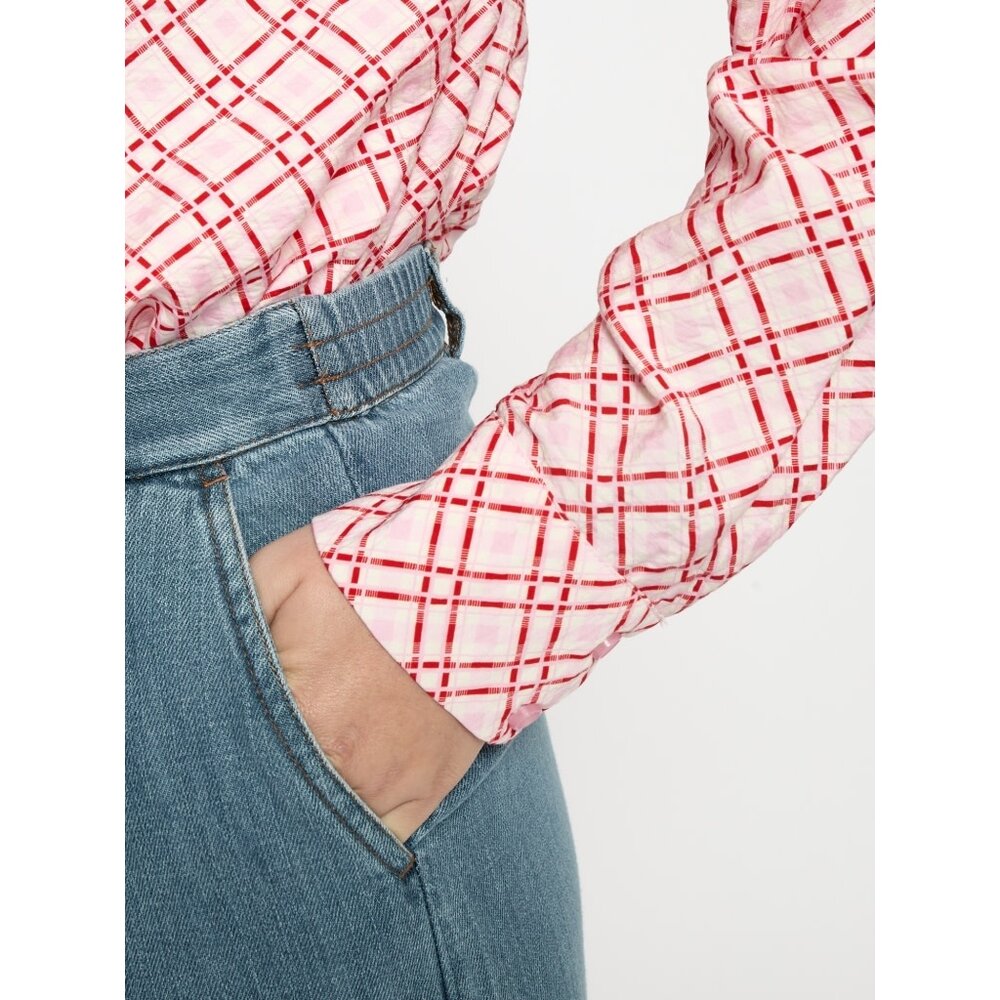 Peppercorn Noèlle Denim Pant - Mid Blue Denim