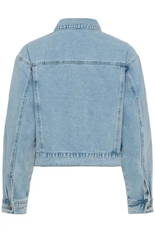 Culture Tiala Aniceta Embroidery Jacket - Light Blue Wash