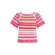 ICHI Bandie Pullover - Multicolor Stripe Azalea