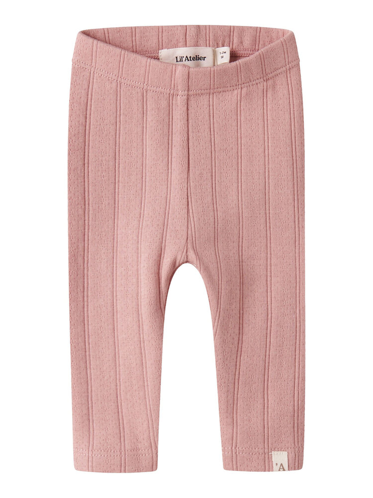 Lil' Atelier Falina Slim Leggings - Misty Rose