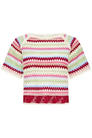 ICHI Bandie Pullover - Multicolor Stripe