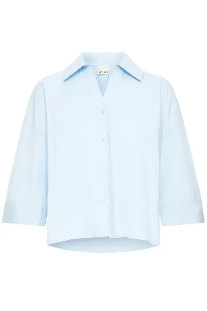 ICHI Luanne Shirt - Floaty Blue