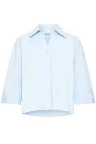 ICHI Luanne Shirt - Floaty Blue