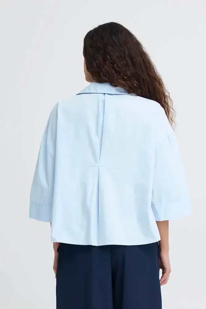 ICHI Luanne Shirt - Floaty Blue