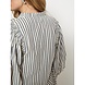 Peppercorn Ninka Blouse - Whitecap Grey Stripe