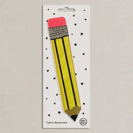 Petra Boase Bookmark - Yellow Pencil