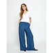 Peppercorn Gaby Pinstripe Pant - Mid Blue Denim