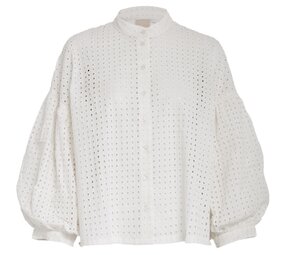 Peppercorn Nanett Shirt - Cloud Dancer